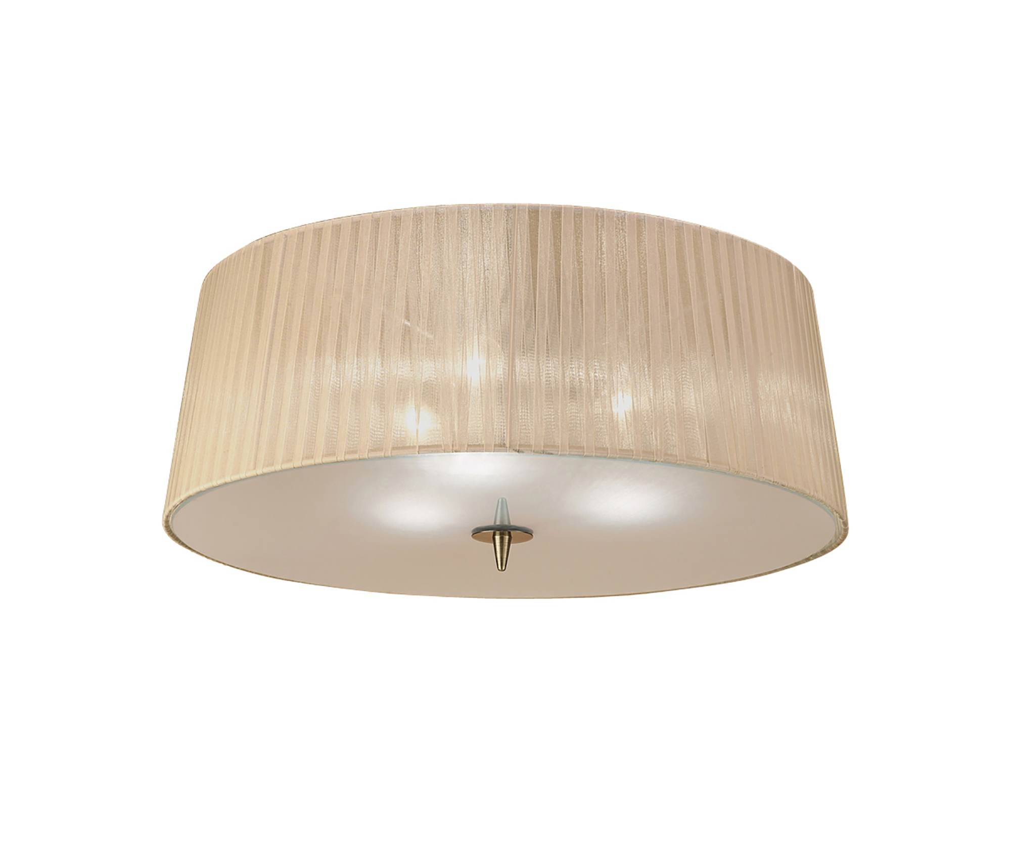 Loewe Antique Brass-Soft Bronze Ceiling Lights Mantra Flush Fittings Loewe Antique Brass-Soft Bronze Ceiling Lights Mantra Flush Fittings